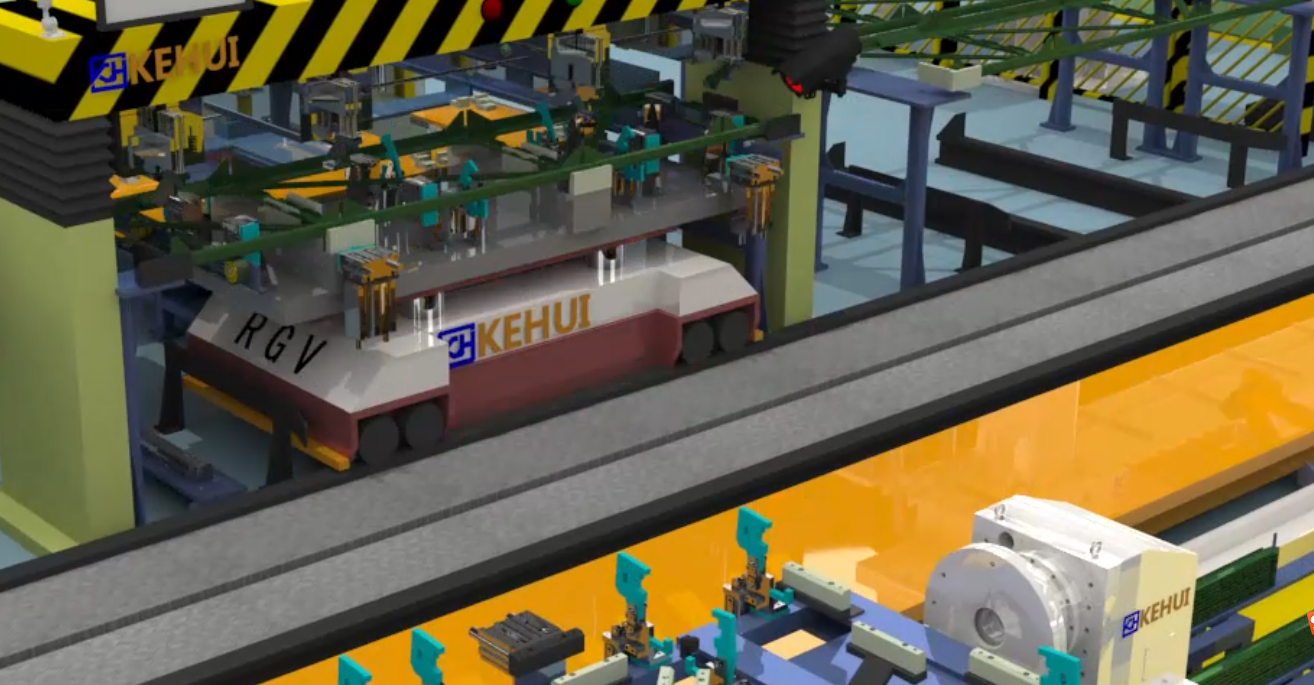 RGV运送车-乐橙lc8科技-智能制造整体解决计划提供商